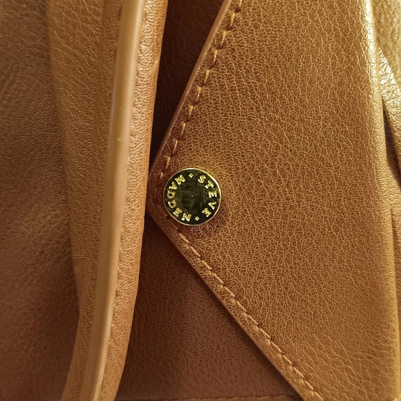 Steve Madden tan studded Crossbody Satchel - Picture 10 of 10